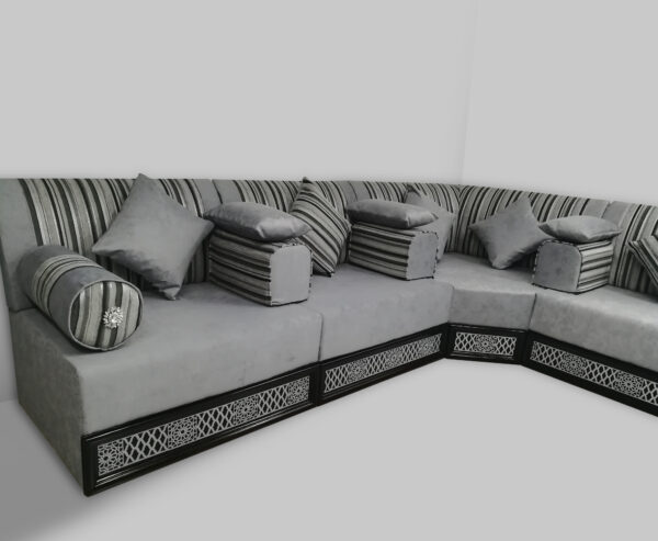 Malibu Stripe York Grey - Image 2