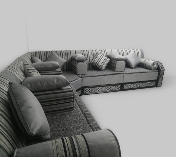 Malibu Stripe York Grey - Image 3