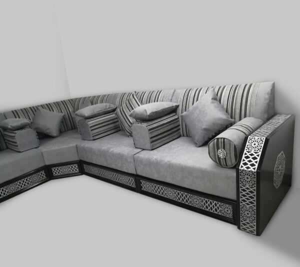 Malibu Stripe York Grey - Image 10