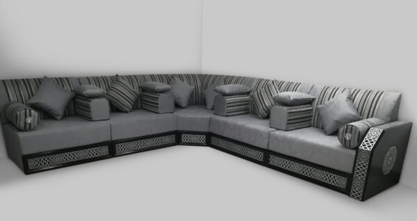 Malibu Stripe York Grey - Image 9