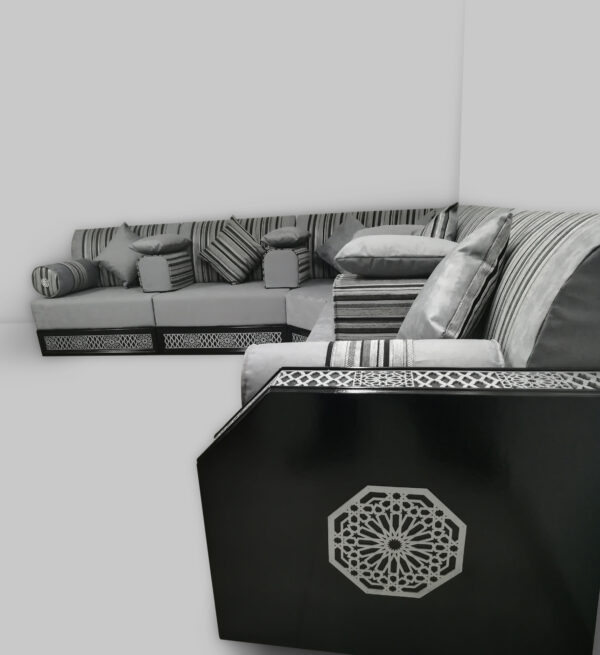 Malibu Stripe York Grey - Image 8