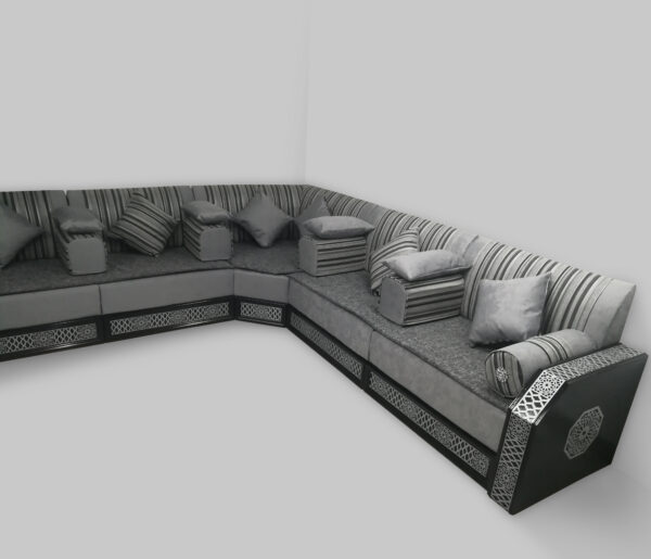 Malibu Stripe York Grey - Image 5